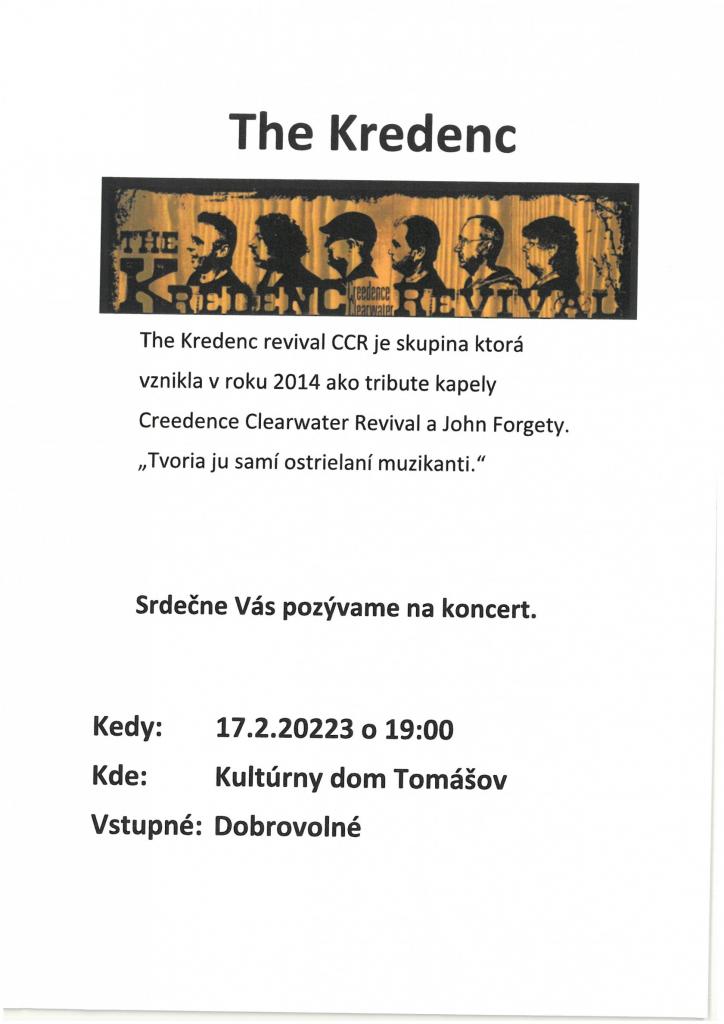 The Kredenc - plagát